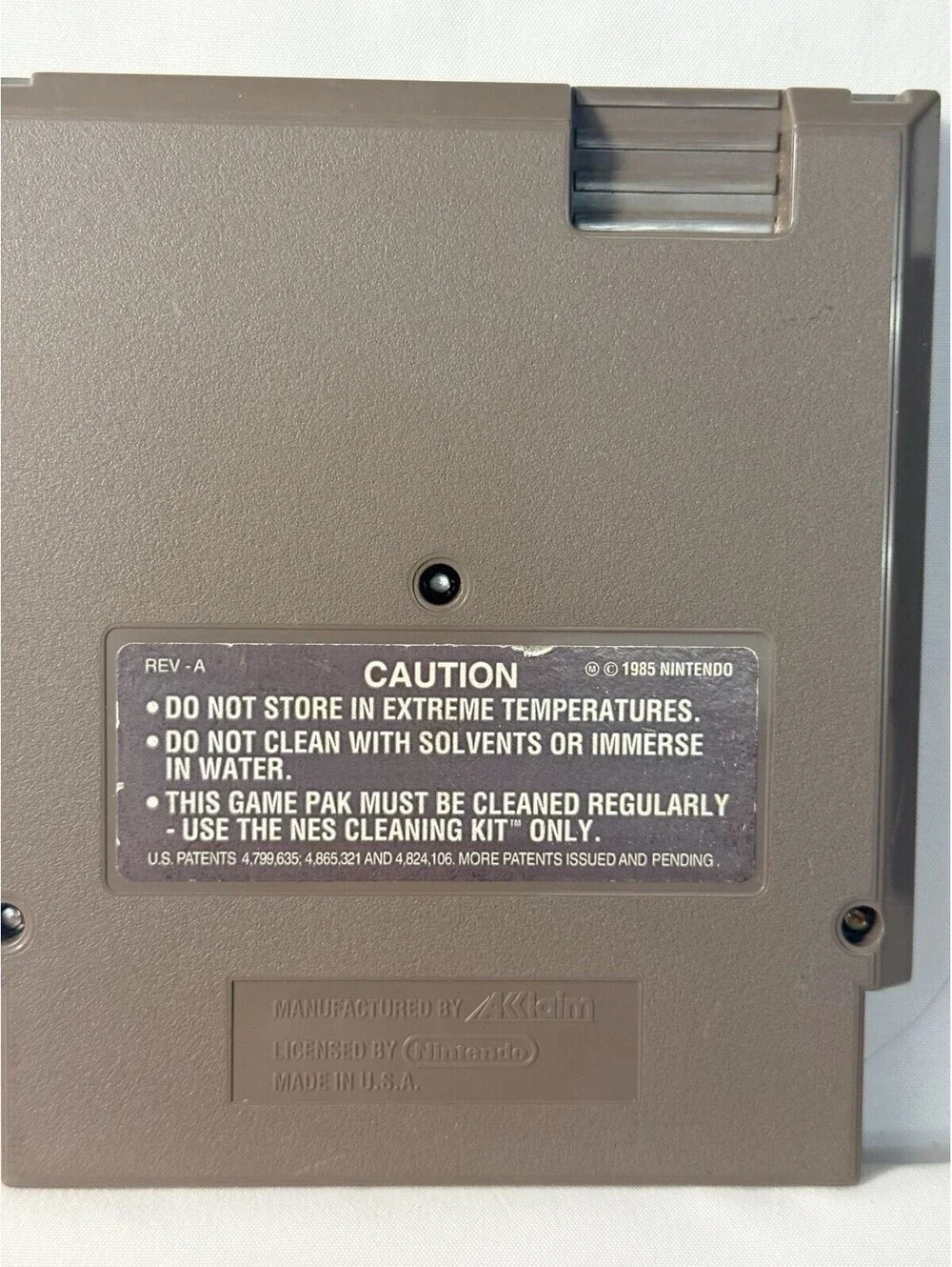Smash T.V. Nintendo NES Game Cartridge Acclaim Cleaned & Tested